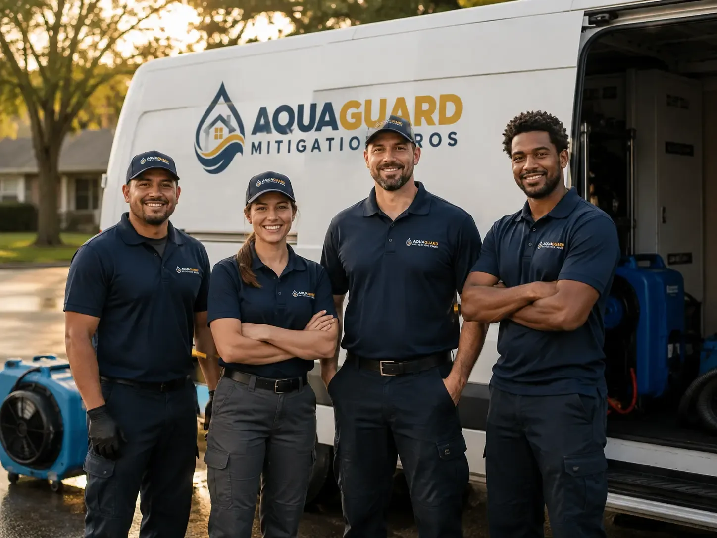 Water Damage Mitigation company in Knott, TX